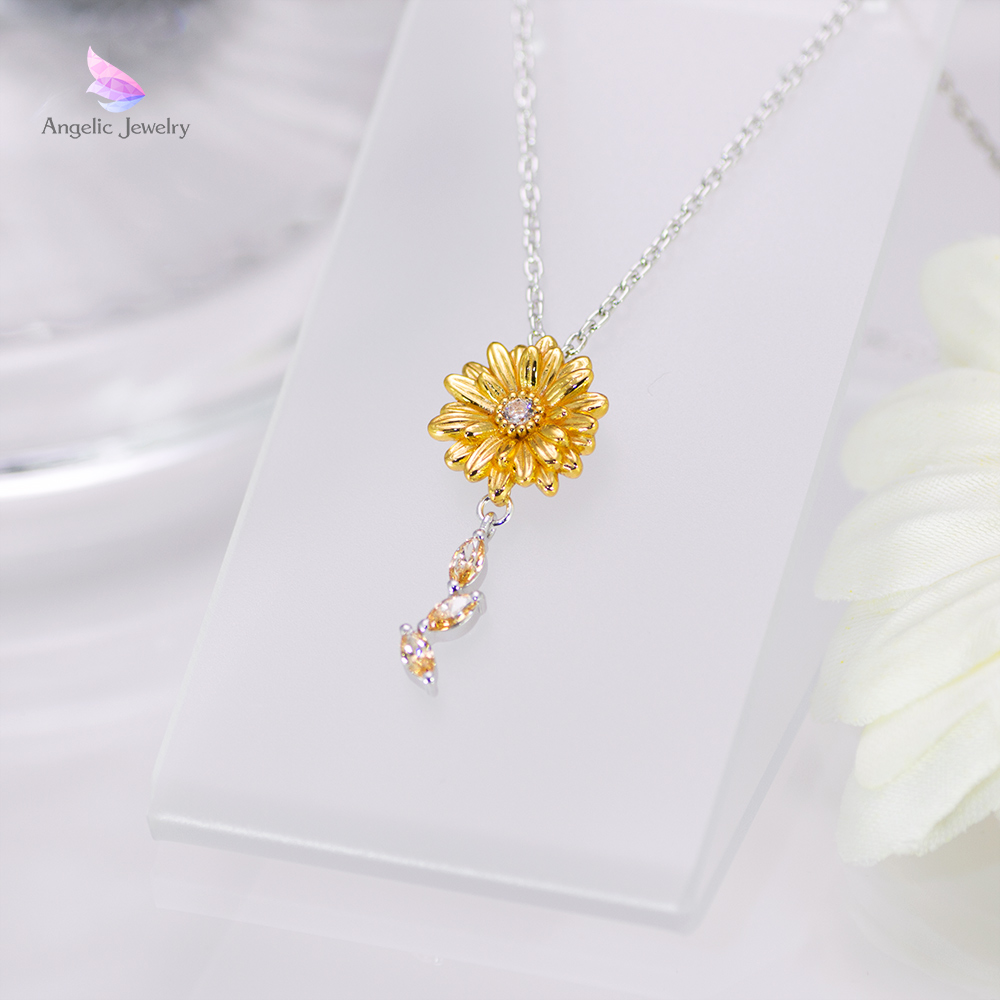 希望の花 -ガーベラネックレス- Angelic Jewelry