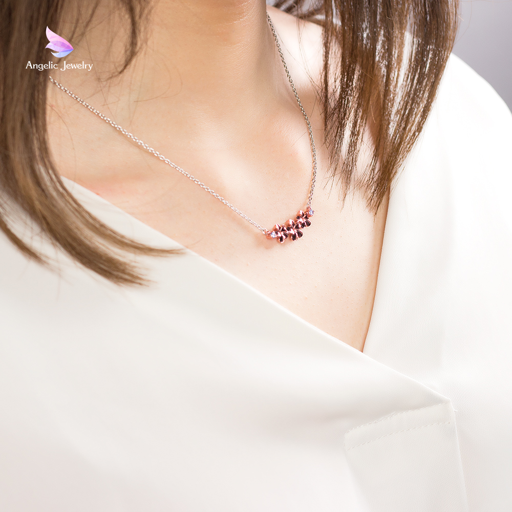 親愛の花 -プルメリアネックレス- Angelic Jewelry