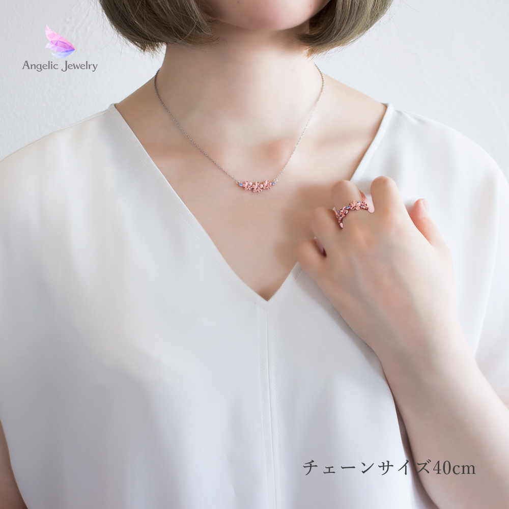 親愛の花 -プルメリアネックレス- Angelic Jewelry